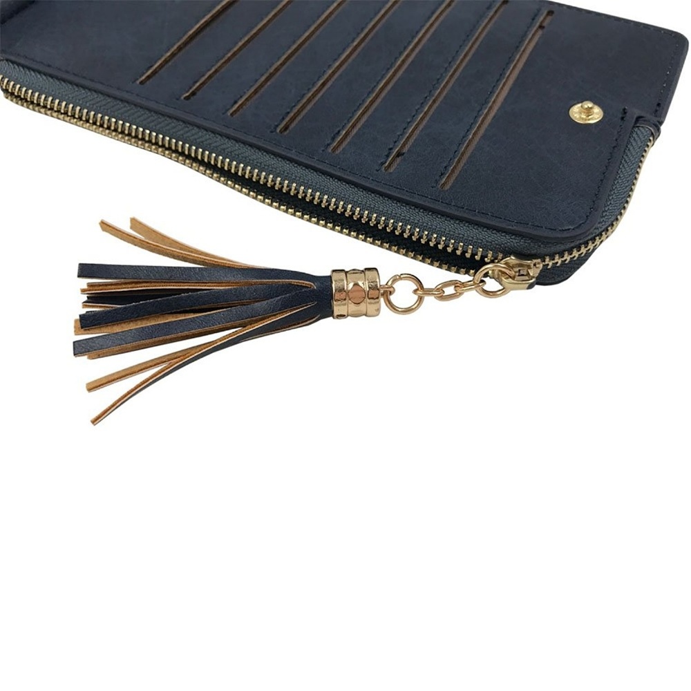 Womens RFID Bifold Phone Wallet Cards Organizer - Picture 5 of 5